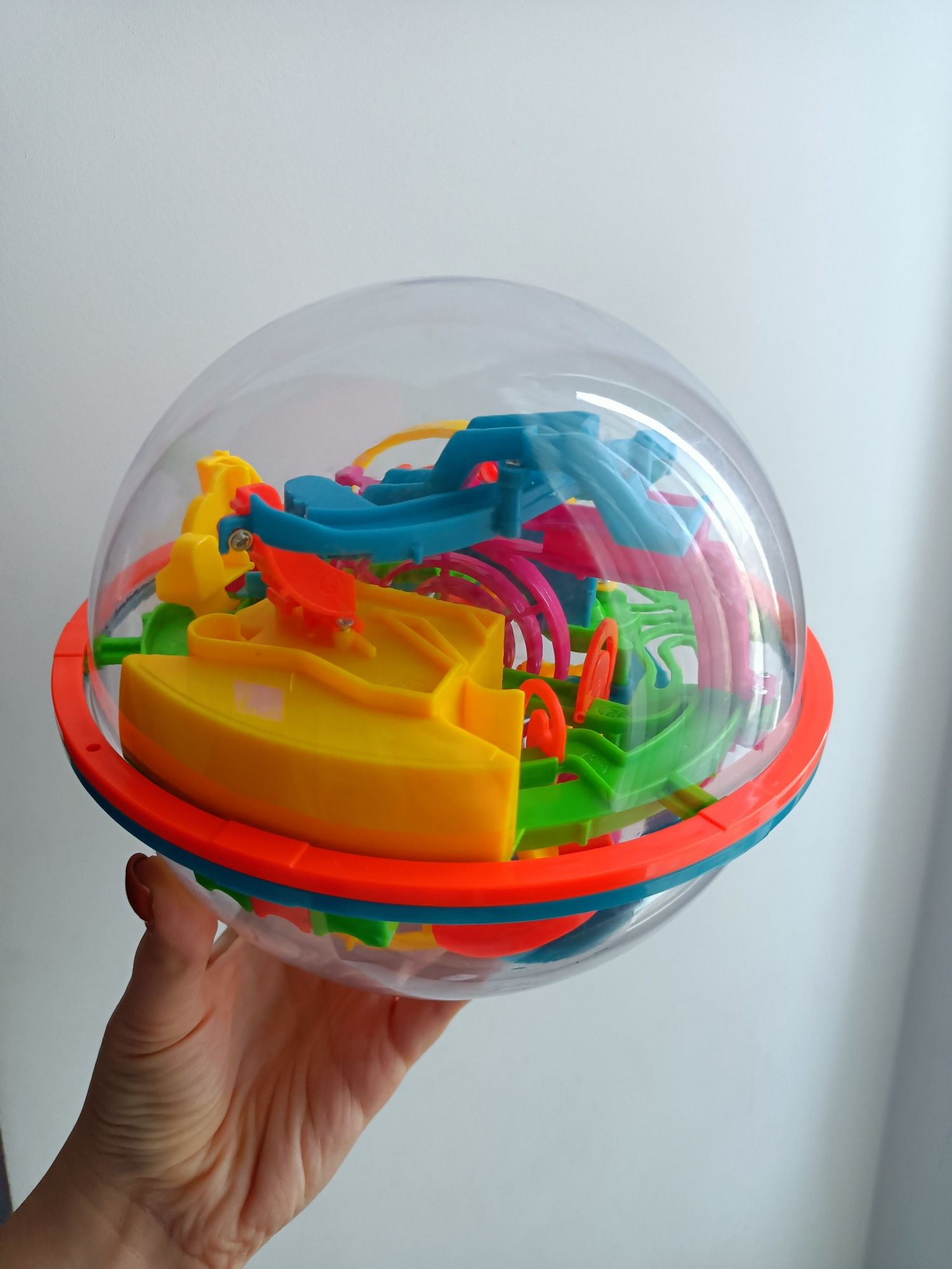 Gra zręcznościowa logiczna labirynt z kulką 3D
