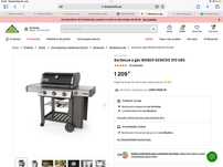 Barbecue a gás WEBER GENESIS 310 GBS. Novo sem uso