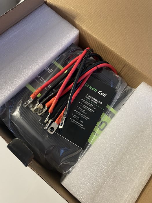 Інвертор 2000W (4000W пікова), чиста синусоїда