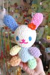 Maskotka Usahana na szydełku, Hello Kitty, Amigurumi Króliczek Usahana