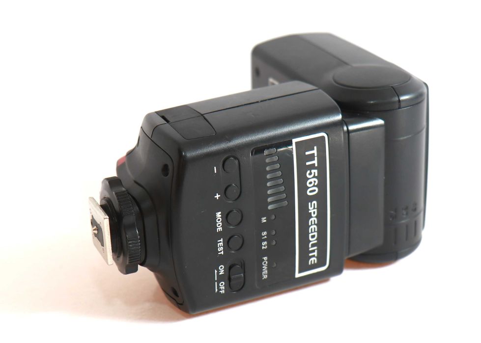 Flash externo Neewer Speedlite TT560 compatível com Canon e Nikon