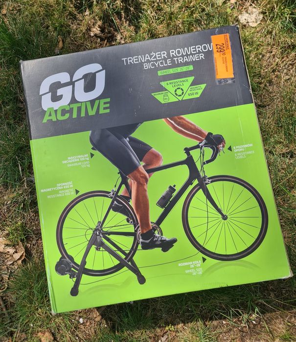 Go Active Trenażer rowerowy 26”-28” 650W 120kg