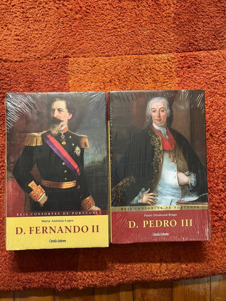Livros D. Fernando ll e D. Pedro lll