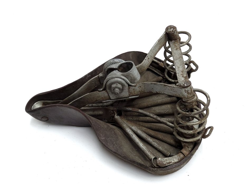 Siodełko skóra zabytkowe