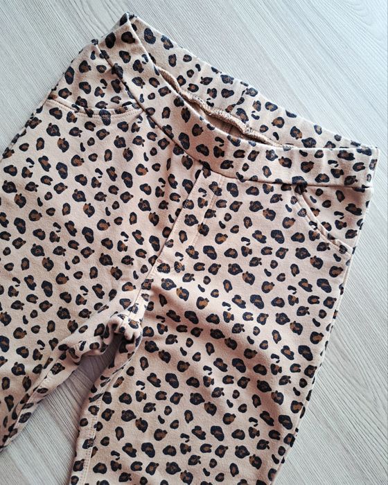 Spodnie dla dziewczynki w panterkę InExtenso Rozmiar 140