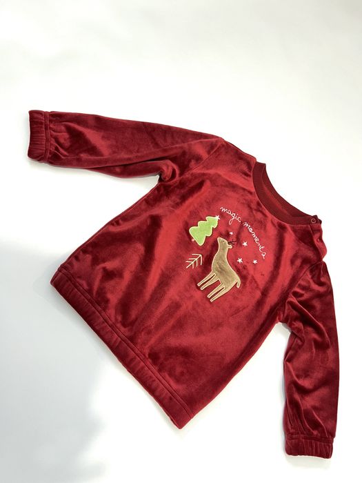 Комплект теплих речей для дівчинки (86 розмір)