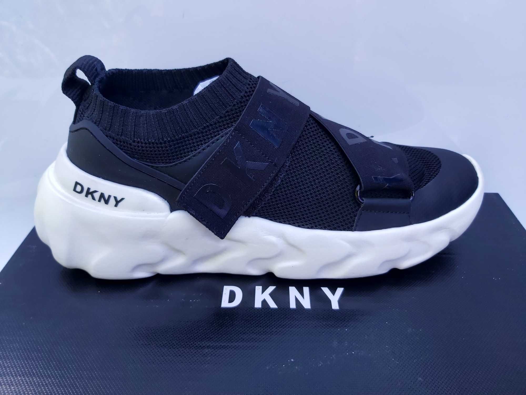 Snekersy DKNY clara 37 trampki półbuty literki