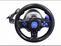 Ігровий руль ПК Vibration Steering wheel руль с педалями та короб