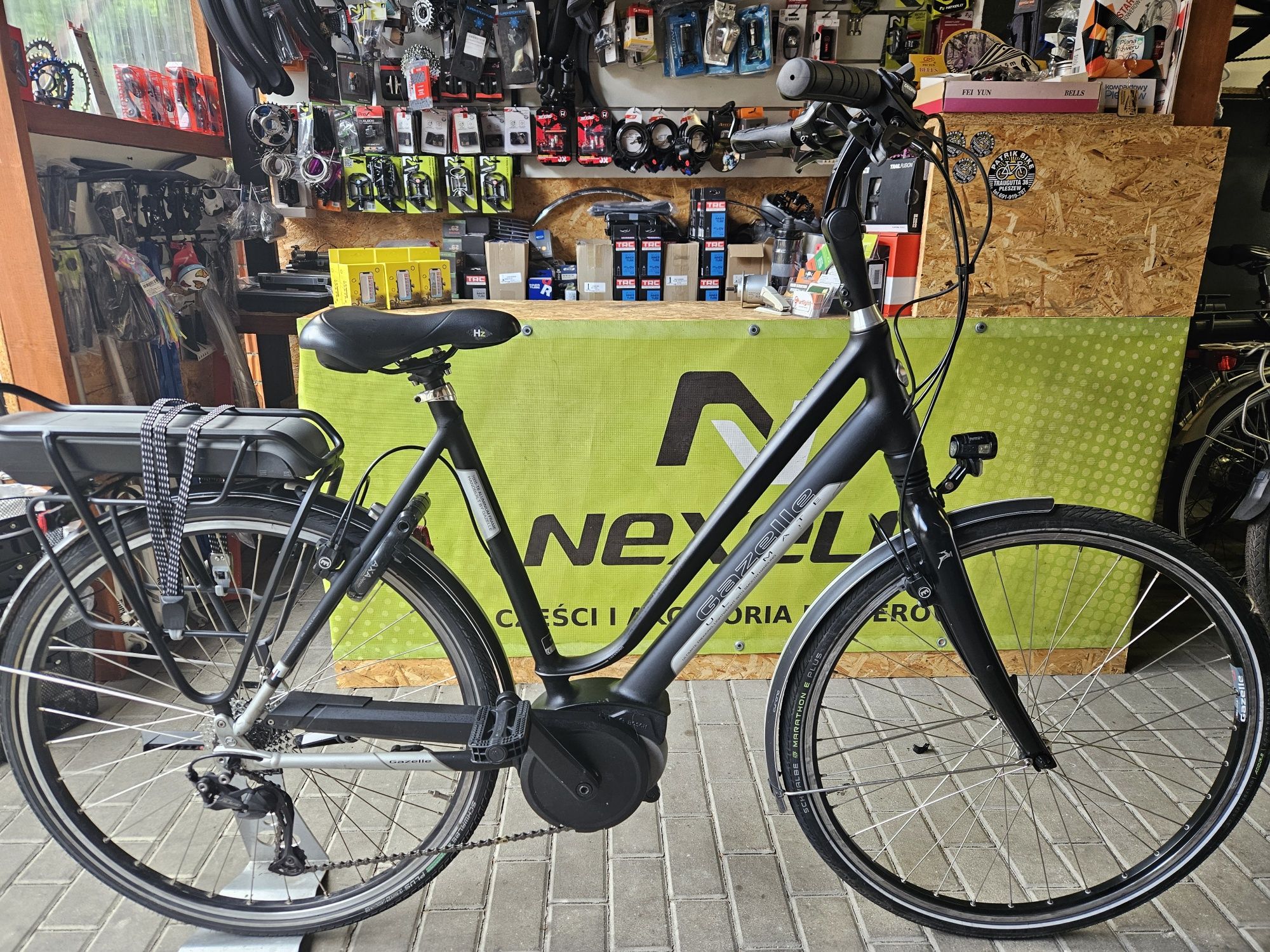 GAZELLE rower ze wspomaganiem elektrycznym elektryczny BOSCH ActiveLin