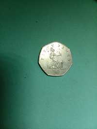 Монета 50 пенсов,Британия ,1997