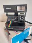 Máquina Fotográfica Polaroid Supercolor 635CL com caixa (como nova)