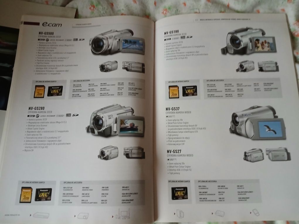 Katalog audio/video Panasonic/Technics z roku 2006