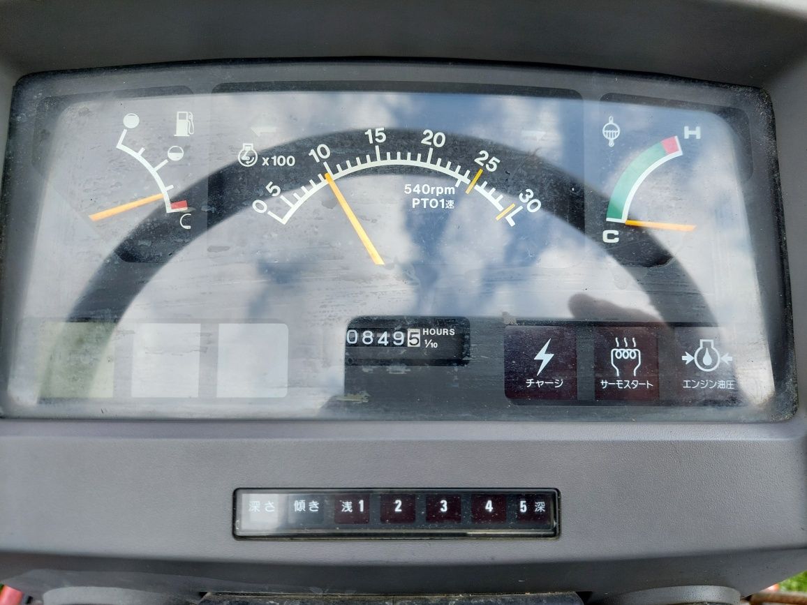 Traktorek Yanmar F220 22KM 4x4 Oryginał 849mth Bardzo Zadbany Kubota