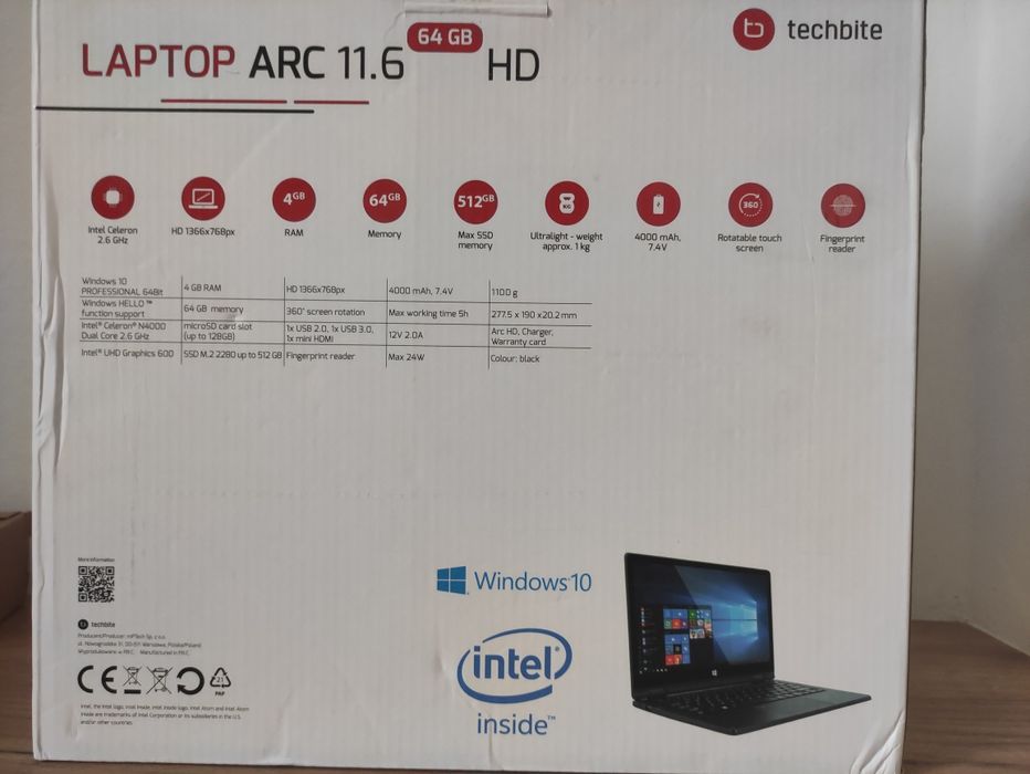 Laptop ARC 11, 6 cala