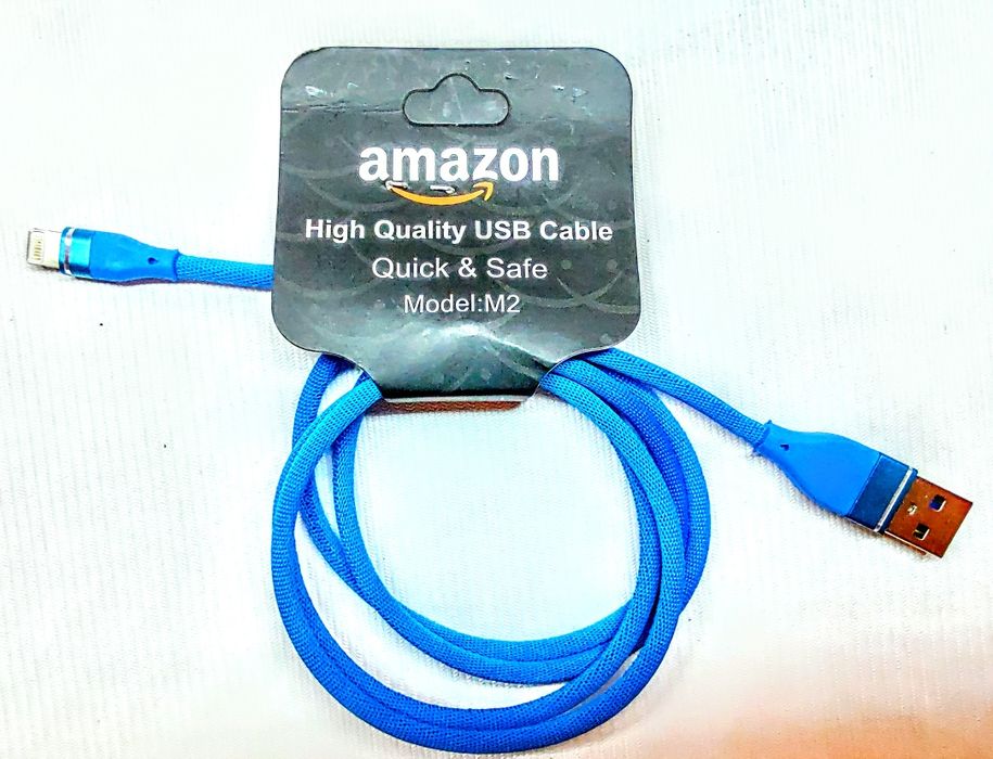 Кабель USB для iPhone ,Lightning,1 м:2;2,1;2,4;3А,-новый,в упаковке