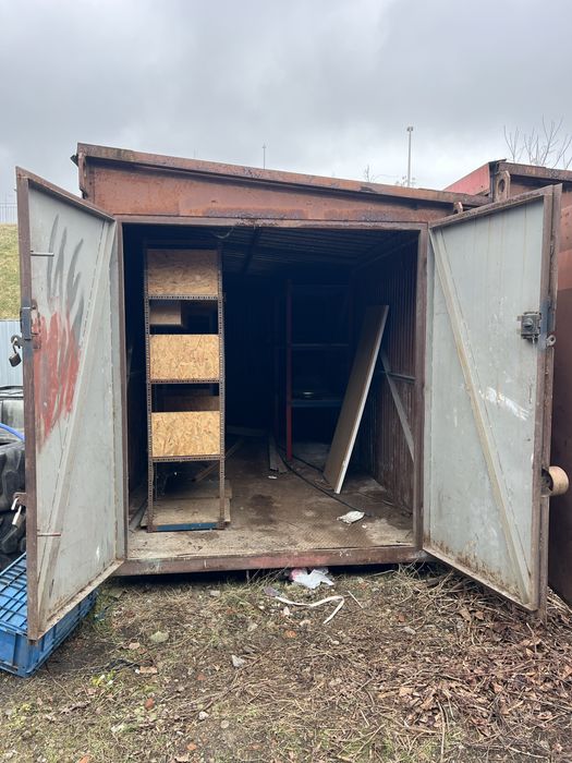 Kontener garaż magazyn budowlany 5m solidny