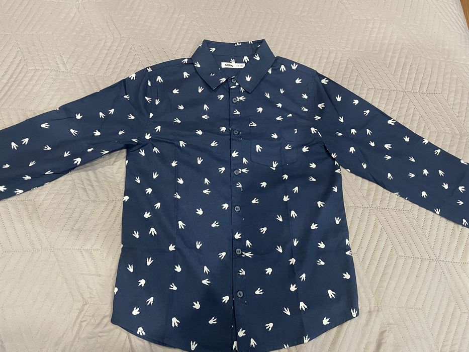 Bluza i koszula dla chłopca 140