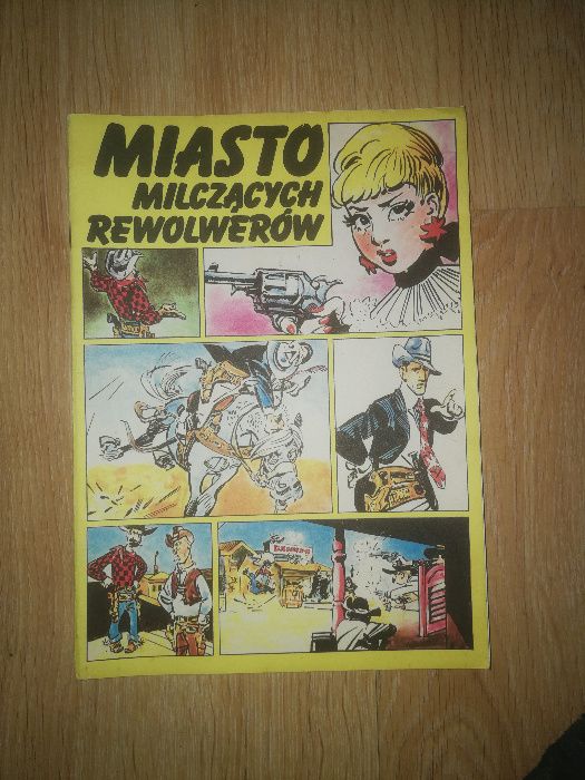 Komiks PRL Miasto milczących rewolwerów