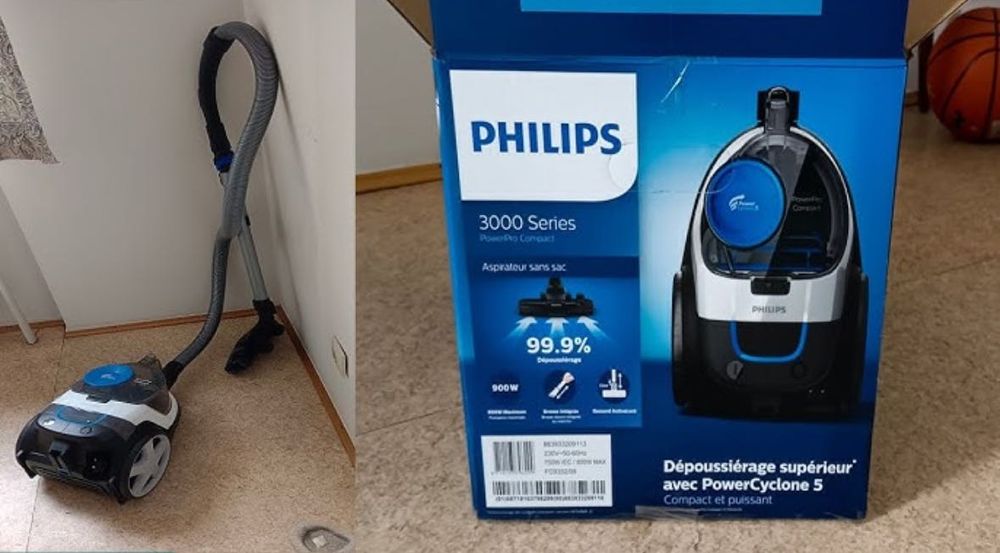 Пилосос Philips power pro серія 3000 900 Watt