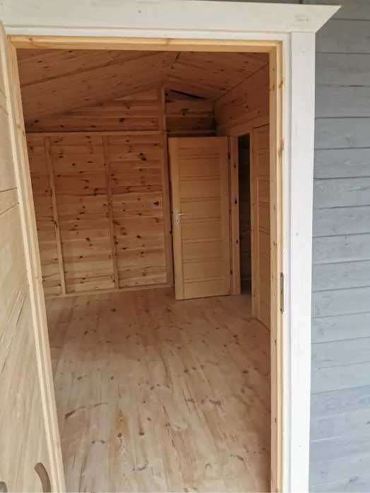 Domek konstrukcji szkieletowej 7000x5000 + Taras 7000x2000 PRODUCENT