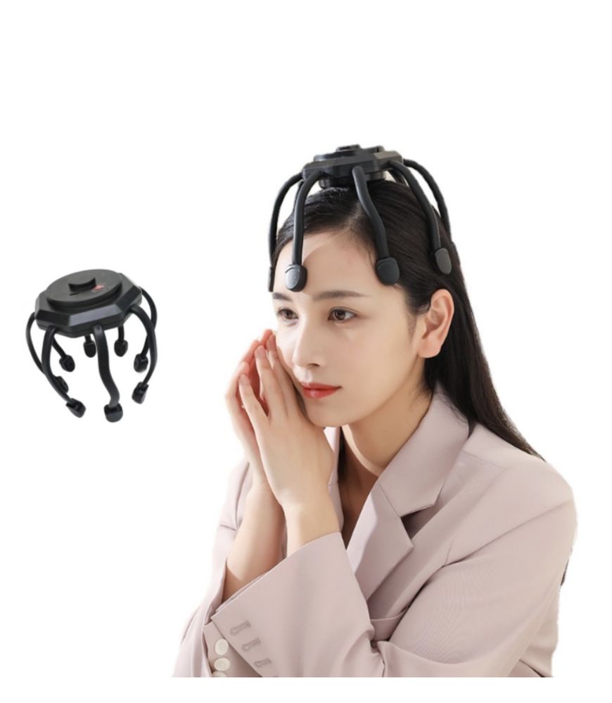 электрический массажер для головы со встроенным аккумулятором