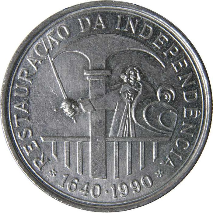 Restauração da Independência - - - 100$00 - 1990 - - - - - Moeda