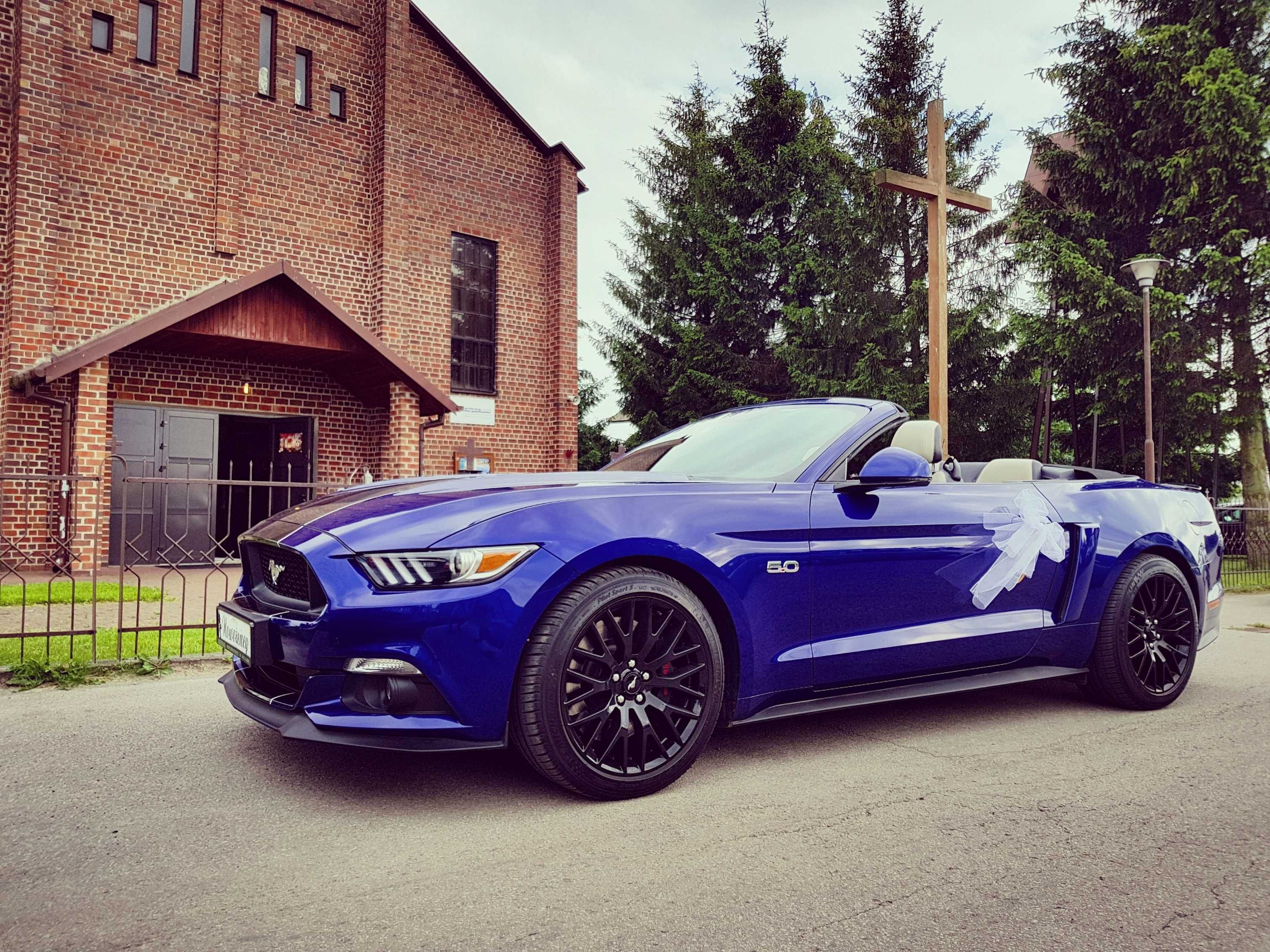 Najgłośniejszy Mustang cabrio do ślubu, cena 1000 zł. Prowadzisz sam!