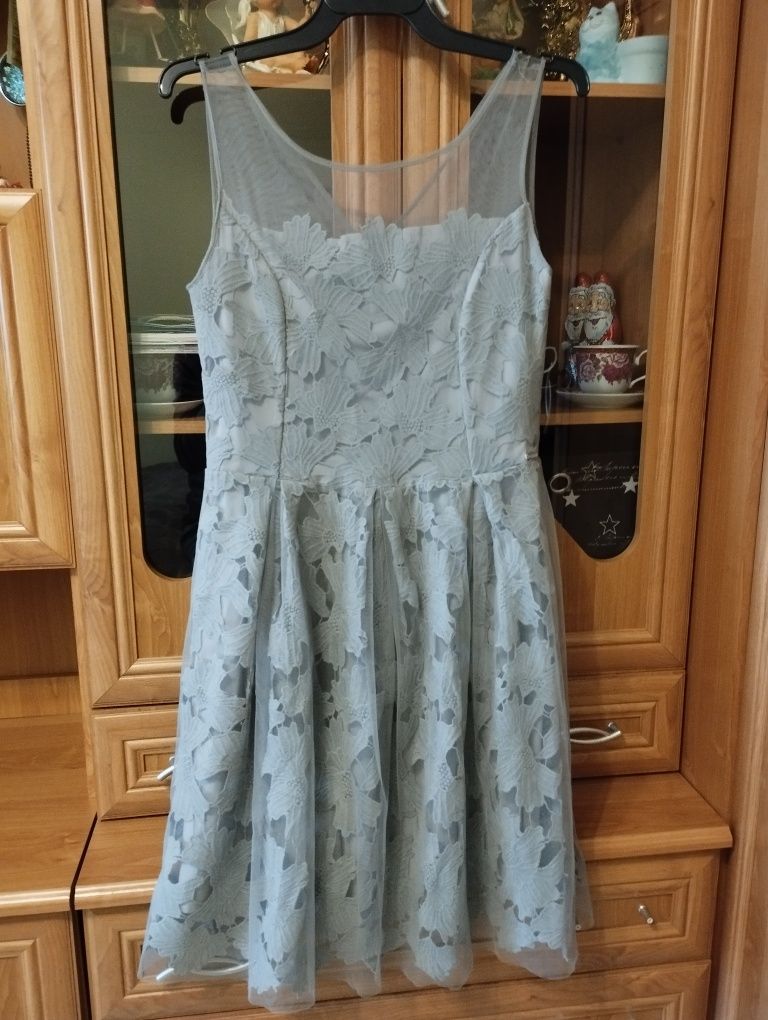 Sukienka szara rozmiar L/40