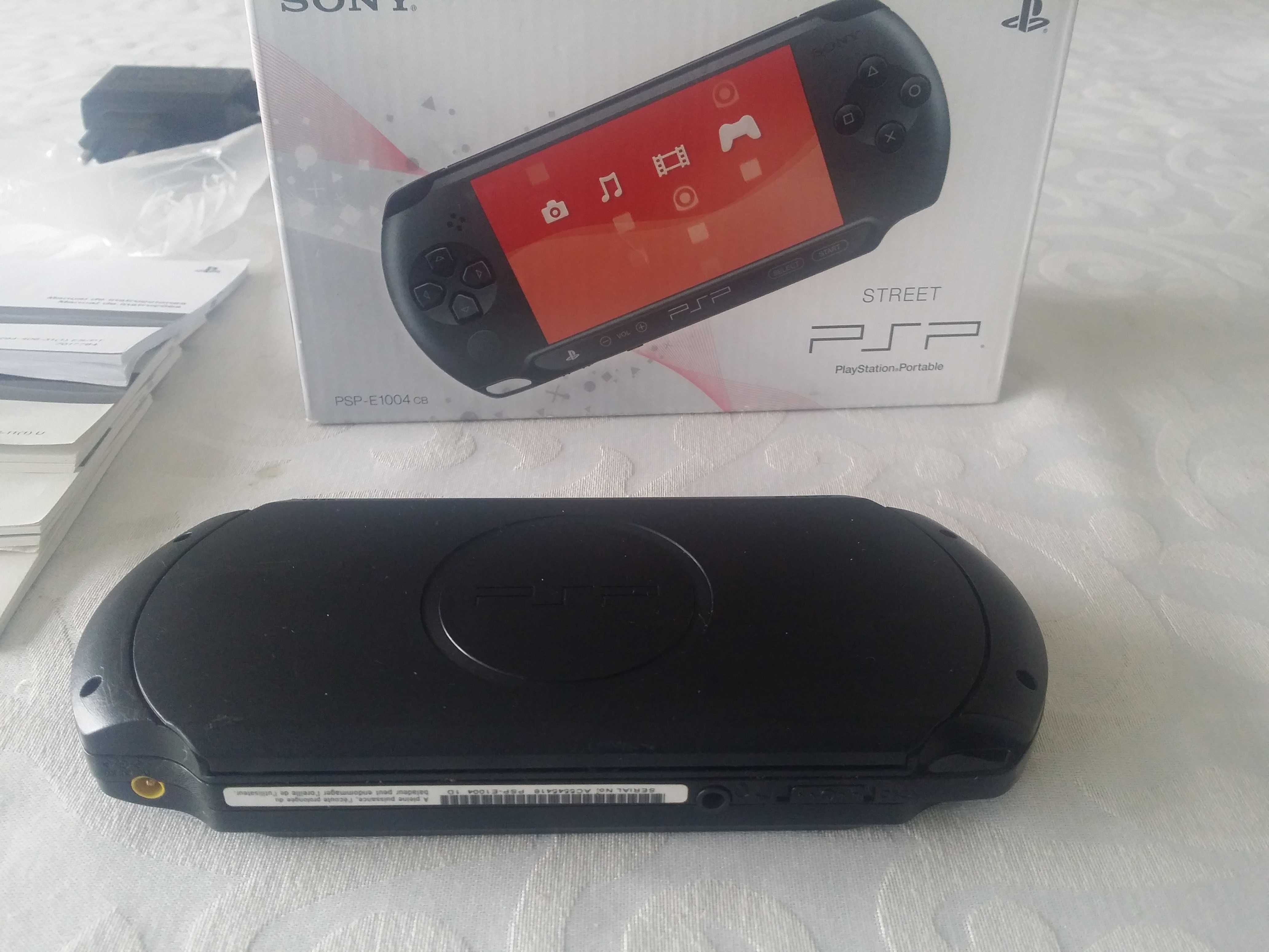 Consola Sony PSP psp original, praticamente nova na caixa e acessórios