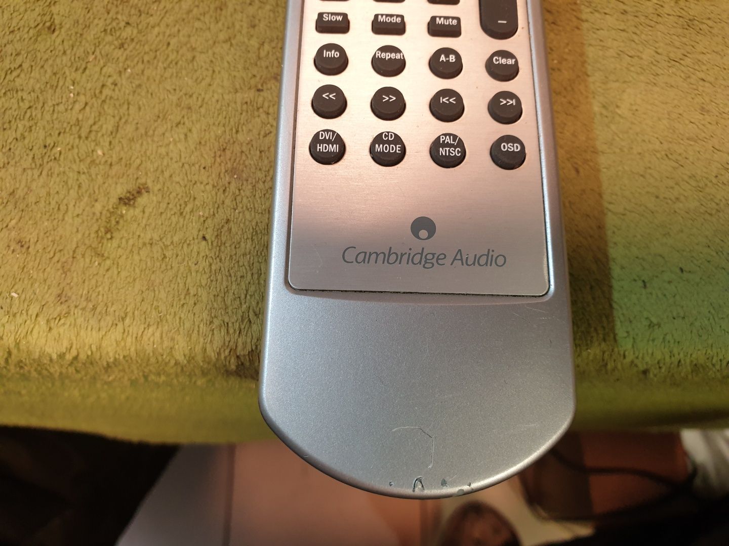 CAMBRIDGE AUDIO RC DVD89 oryginalny pilot zdalnego sterowania.
