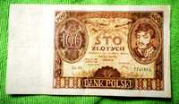 Banknot 100zl 1932r serii AL