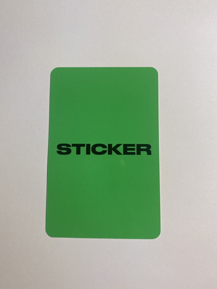 NCT NCT127  karta AR  Doyounga z albumu Sticker wersja jewel case