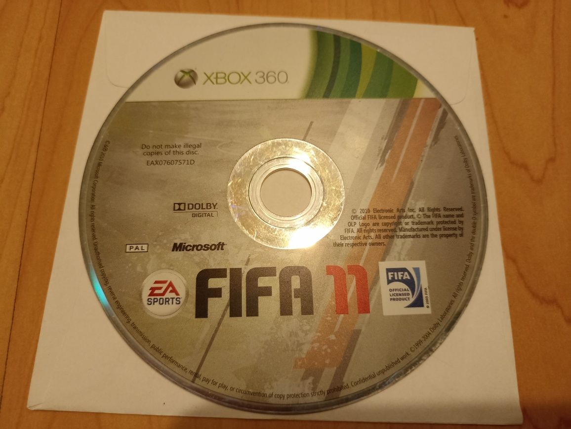 Zestaw 10 gier FIFA - Xbox 360