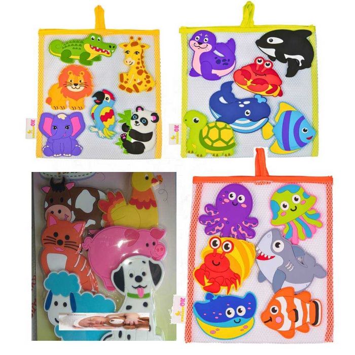 Набір для купання Kinderenok Фігурки на присосках Fixi Різні