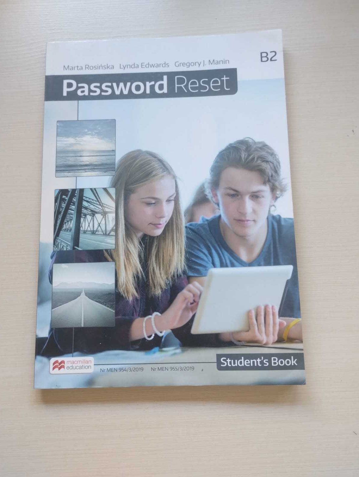Password Reset - Język angielski, podręcznik poziom B2