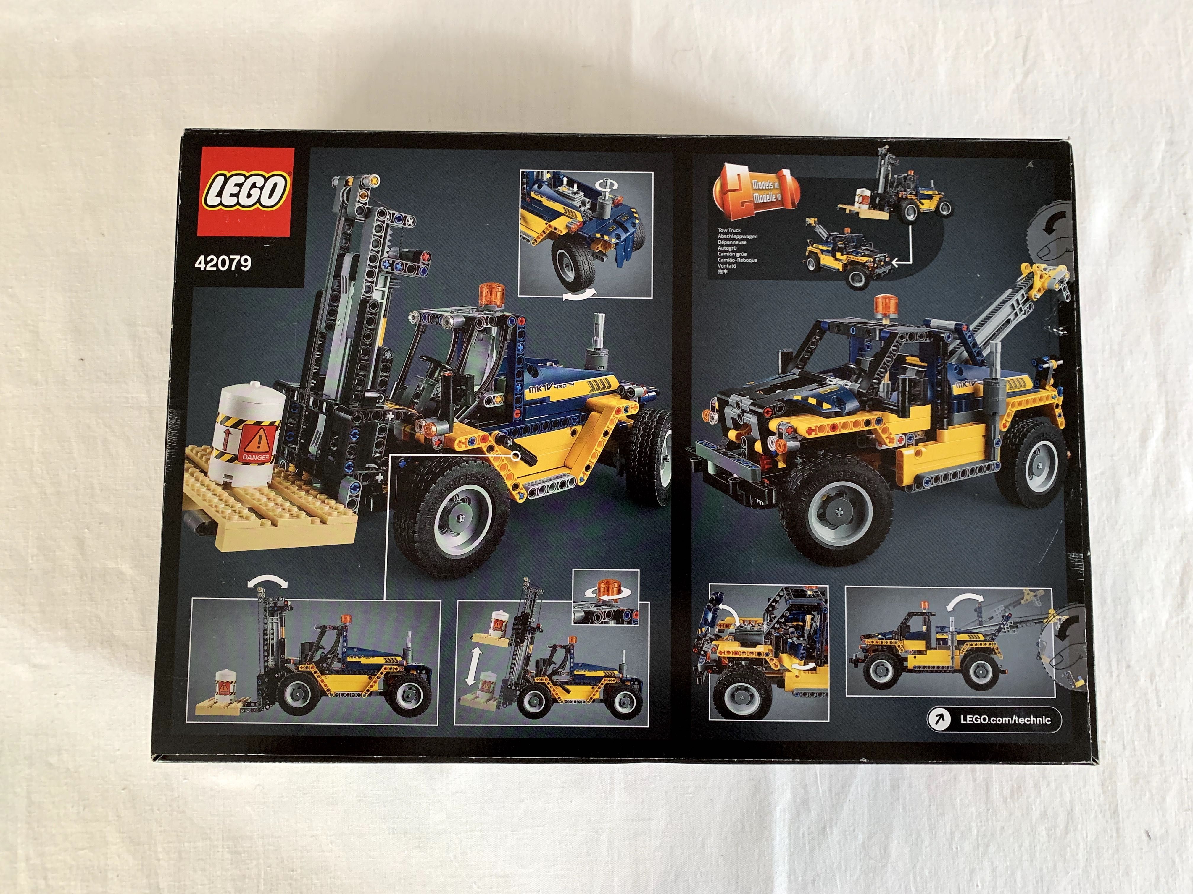 LEGO Technic - Heavy Duty Forklift ref. 42079 novo, com caixa selada