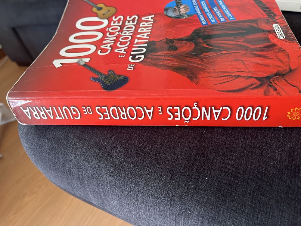 1000 canções e acordes para guitarra - livro