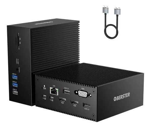 Stacja dokująca DC006B USB C z podwójnym HDMI 4K - Nowa , Okazja