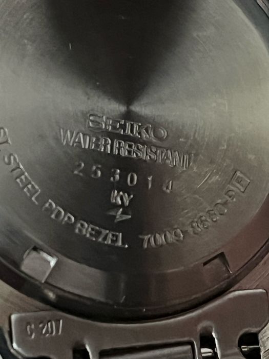 Вінтажний чоловічий годинник SEIKO