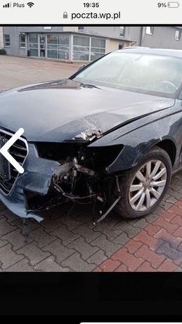 Audi A6 C7 uszkodzony