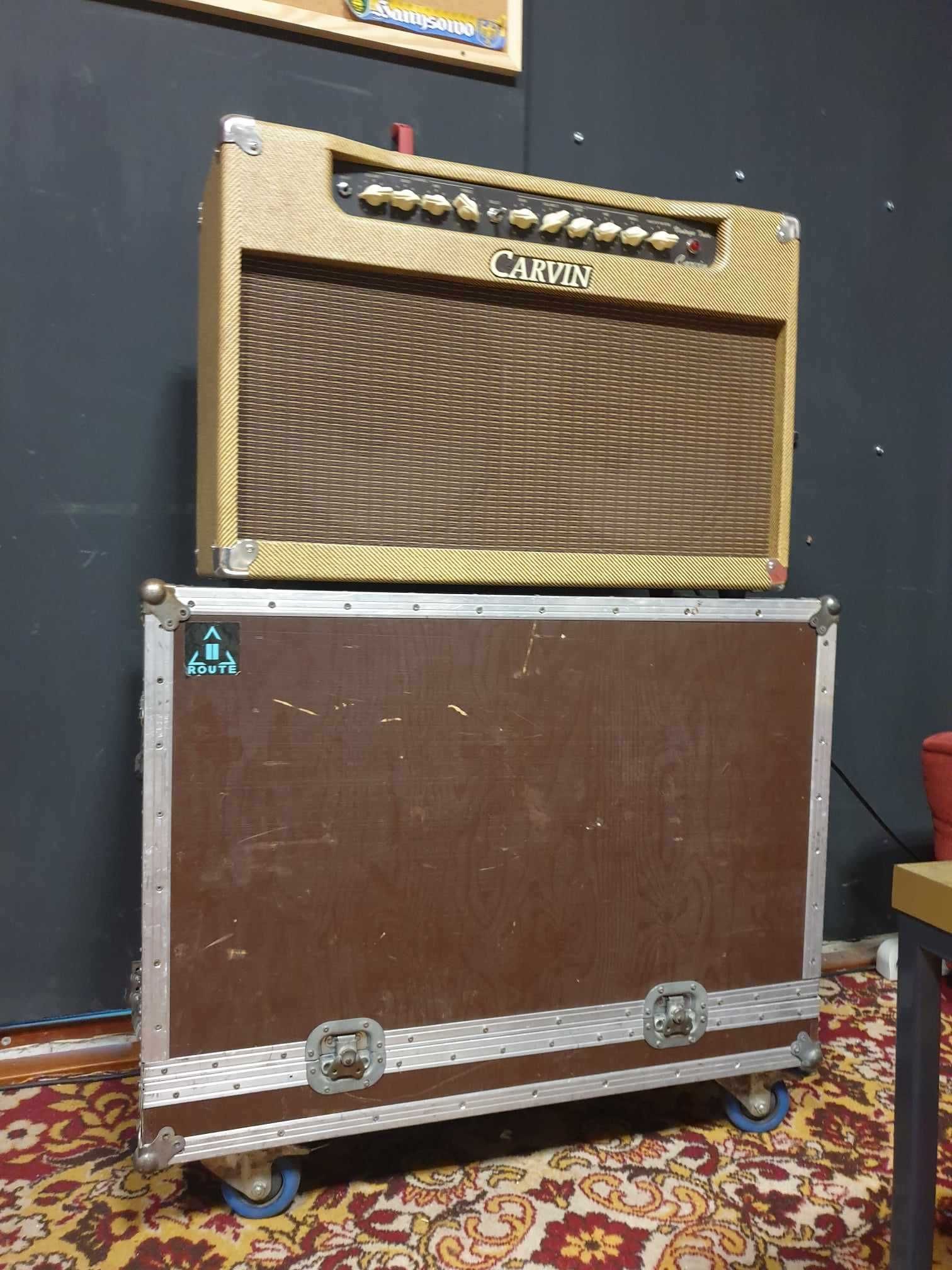 Wzmacniacz lampowy Carvin Belair 212, Celestion Vintage 30 + Case