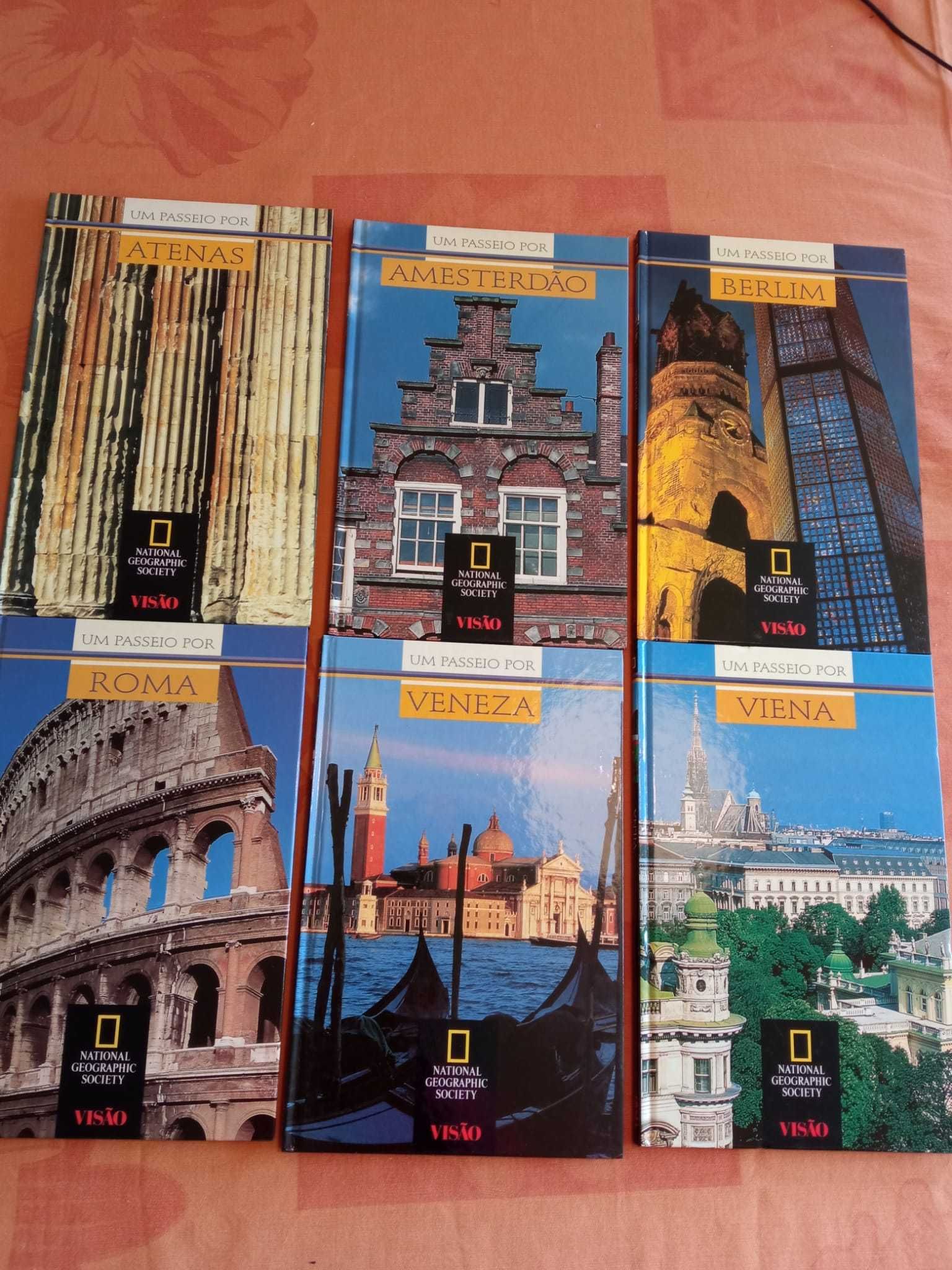 Conjunto de 6 livros - National Geographic Society (1996)