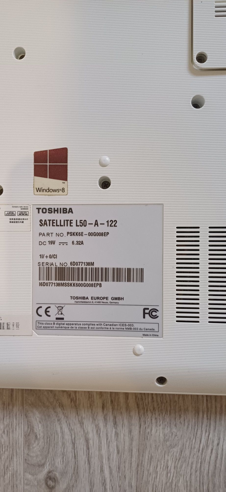 Toshiba Sattelite L50 i7