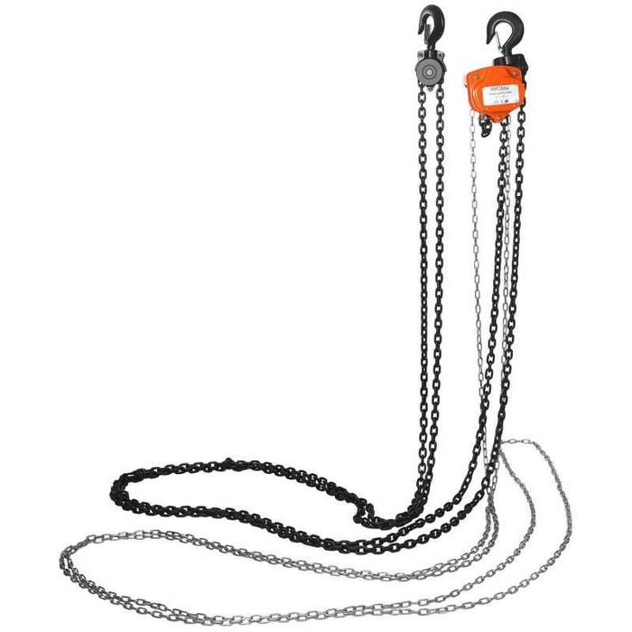 KRAFT&DELE Wyciągarka Wciągarka Łańcuchowa Warsztatowa 3t 6m KD3502