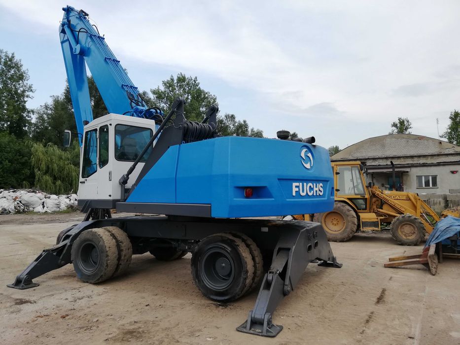 Wynajem koparki kołowej, przeładunkowej Fuchs MHL 350