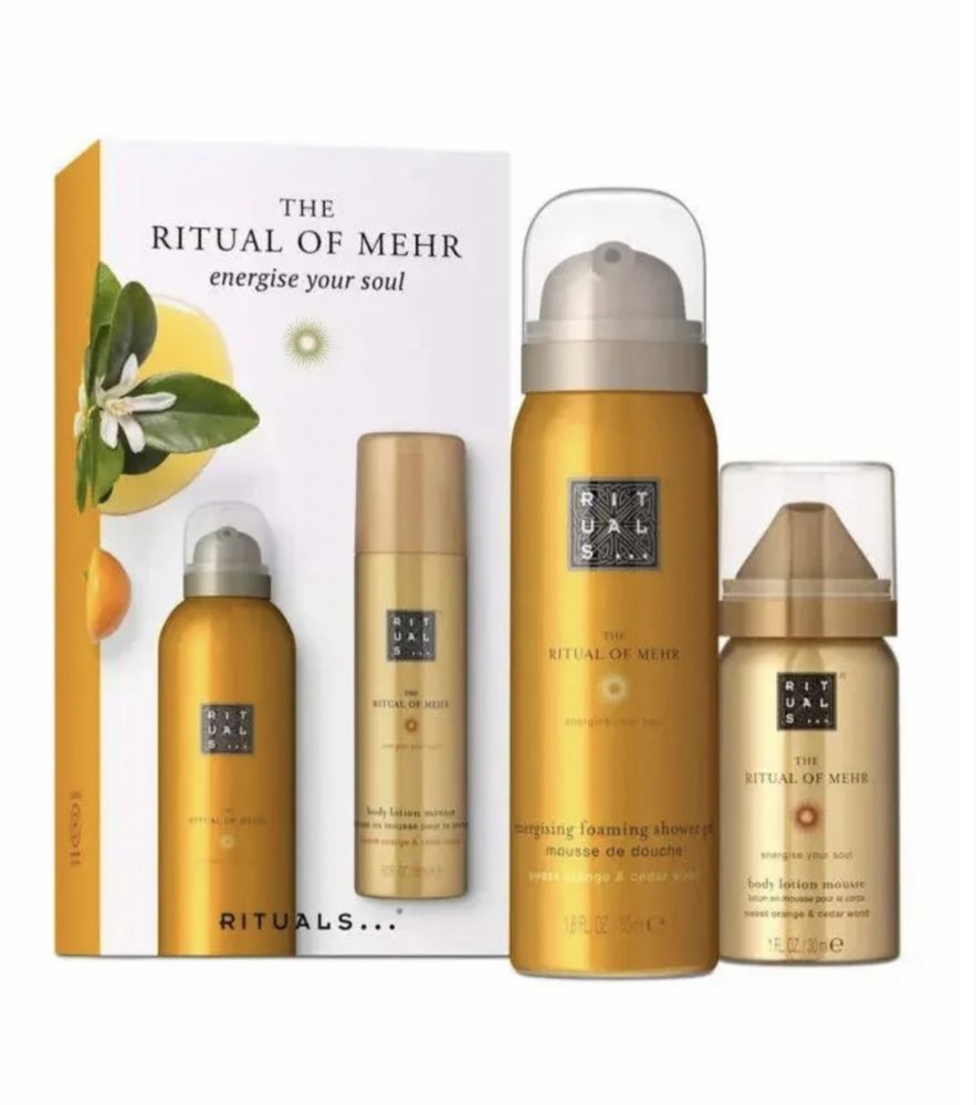 Міні сети, набори Rituals Karma, Sakura, Ayurveda, Mehr та інші
