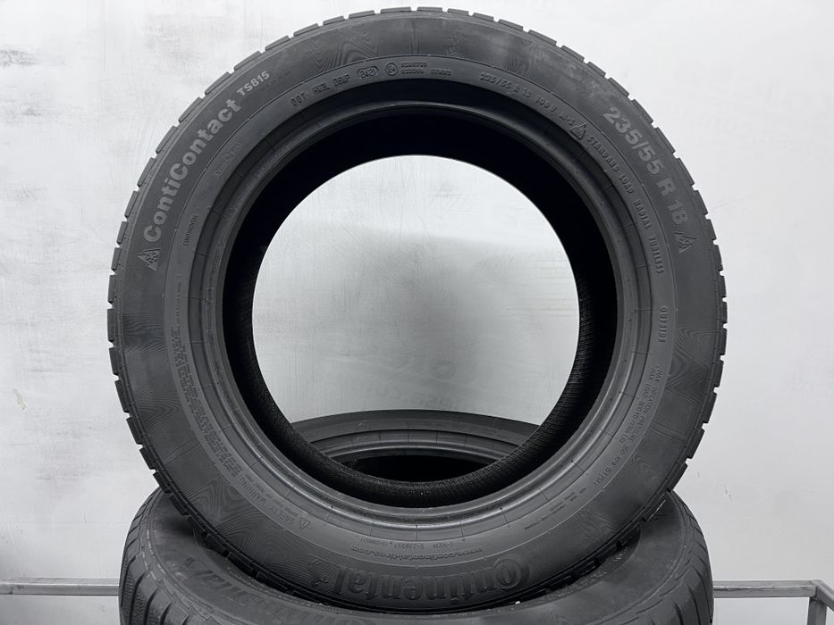 4шт зима 235/55/R18 6,5мм 2021р Continental ContiContact TS815