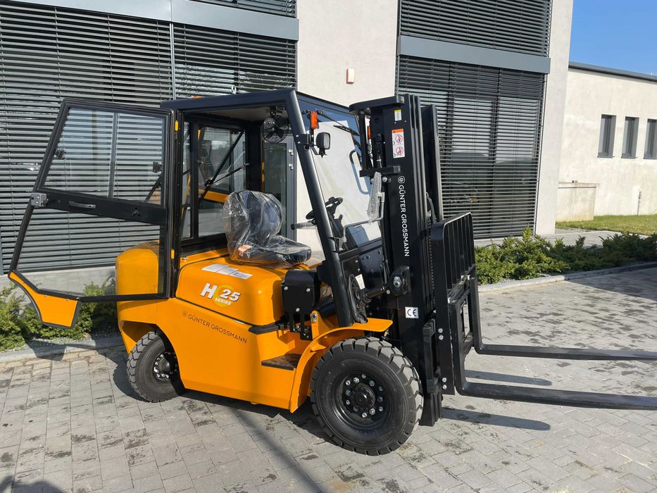 Nowy wózek widłowy 2.5T - duplex. Günter Grossmann. Gwarancja 3 lata