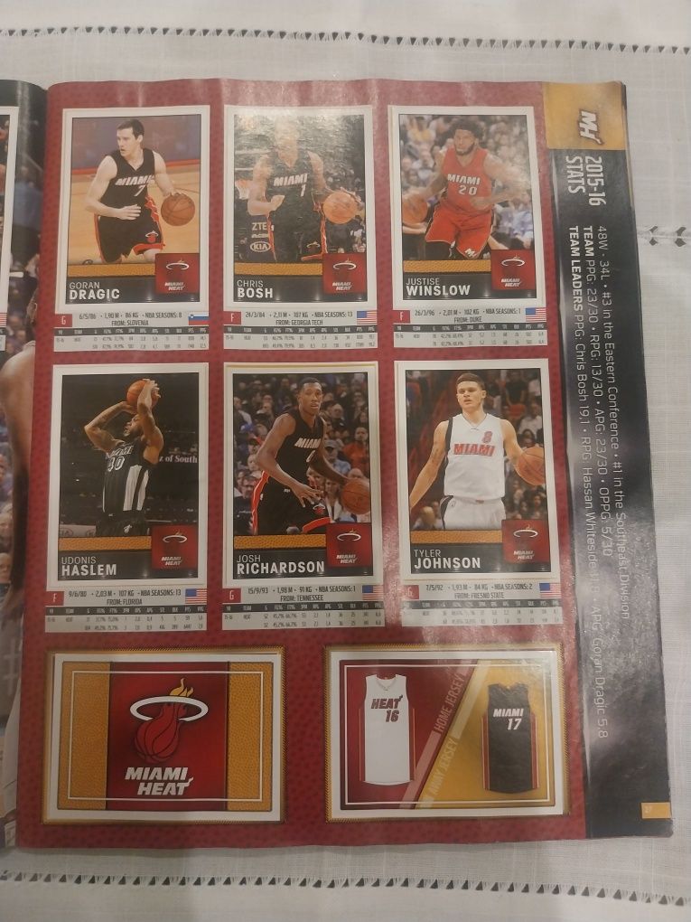 Caderneta Completa Nba 2016/17