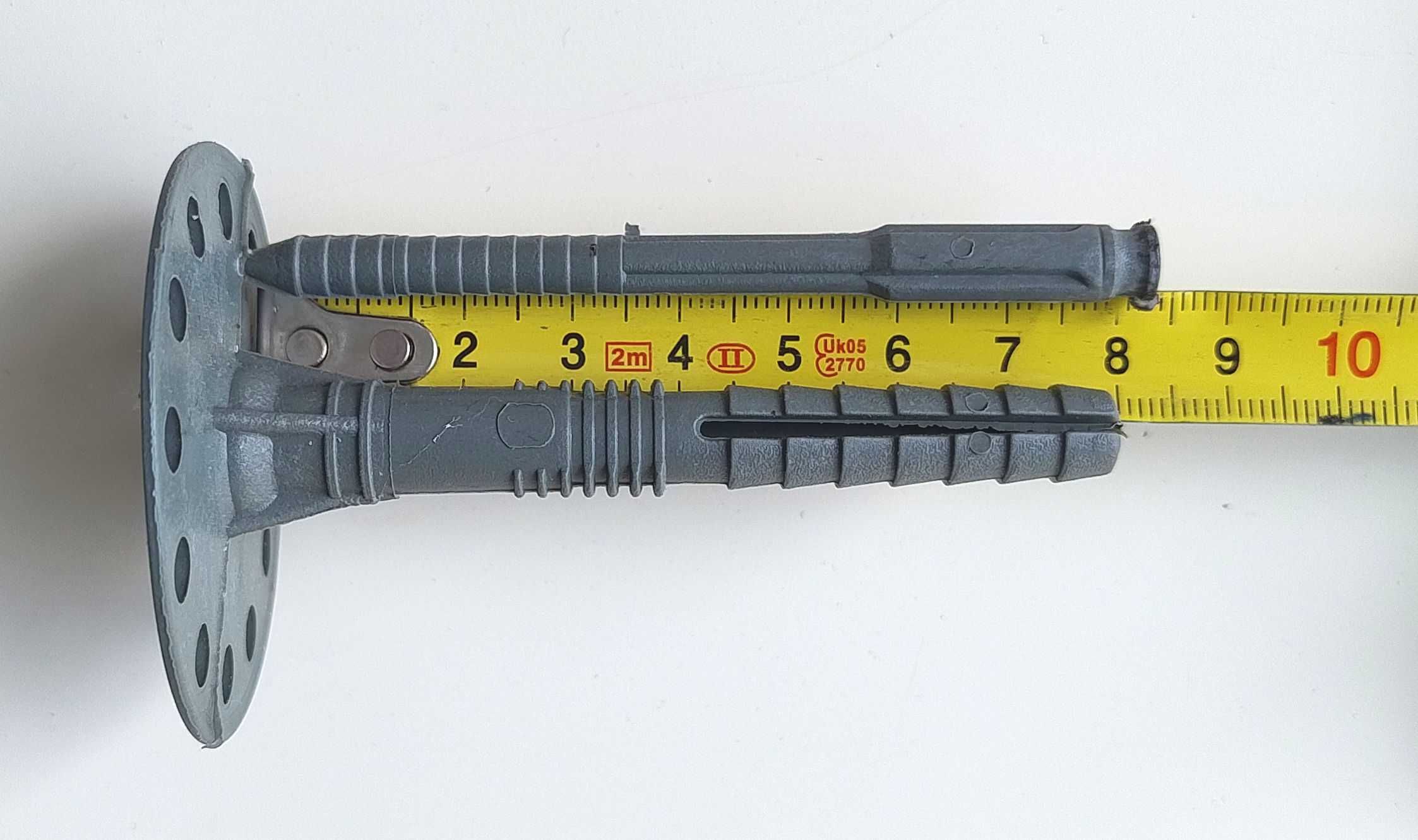 kołki do styropianu dyble łącznik izolacji 70mm 7cm (8cm) 100 szt.